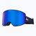 Maschera da snowboard Quiksilver Storm black/black clux ml blue