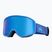 Maschera da snowboard uomo Quiksilver Harper true navy/clux ml blue