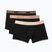 Boxer Lacoste 5H3401 3 paia nero/biscotto/baguette