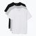Maglietta Lacoste uomo TH9010 3-pack bianco/argento mento/nero