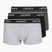 Boxer da uomo Lacoste 5H1300 3 pack silver chine/flagstone/black