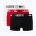 Boxer da uomo Lacoste 5H2393 3 pack lichen/green/black