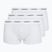 Boxer da uomo Lacoste 5H5150 3 pack white