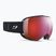 Occhiali da sci Julbo Lightyear Reactiv ad alto contrasto nero/grigio/flash a infrarossi