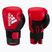 Guantoni da boxe adidas Hybrid 250 Duo Lace rosso ADIH250TG