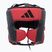 Casco da boxe adidas Combat 50 HG nero/rosso