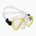 Maschera da snorkeling per bambini Aqualung Cub trasparente/gialla