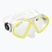 Maschera da snorkeling Aqualung Hawkeye trasparente/gialla