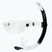 Aqualung Combo Nabul maschera snorkel + kit snorkel silver/mirror