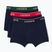 Boxer Lacoste 5H3401 3 paia blu navy/verde/rosso/navy