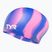 TYR cuffia da nuoto Multi-Color Capelli Lunghi Silicone viola/rosa