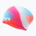 Cuffia da nuoto TYR Tiedye Long Hair Multicolor Jr pink/blue/orange