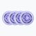 Ruote per pattini a rotelle FR Skates Downtown Wheel 80mm/85A X4 light purple/purple