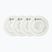 Ruote per pattini a rotelle Luminous Led Wheels Duo 76mm/85A X4 white/blue