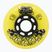 Ruote per pattini a rotelle FR Skates Street Invaders Wheels 80mm/84A X4 yellow/black
