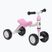 KETTLER Sliddy bianco/rosa bicicletta da fondo a quattro ruote