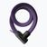 Chiusura per bicicletta ABUS Yarnit 4004K/110 midnight purple
