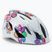 Casco da bici per bambini Alpina Pico bianco perla/fiore lucido