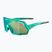 Occhiali da sole Alpina Rocket Q-Lite turchese opaco/verde specchiato