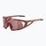 Occhiali da sole Alpina Hawkeye Q-Lite mattone opaco/nero rosso specchiato