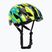 Casco da bici Alpina Pico per bambini verde neon/blu lucido