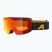 Occhiali da sci Alpina Nendaz Q-Lite S2 nero/giallo opaco/rosso