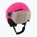 Casco da sci Alpina per bambini Zupo Visor Q-Lite rosa opaco