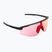 Occhiali da sole Alpina Turbo Pro Q-Lite nero opaco/rosso a specchio
