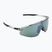 Occhiali da sole Alpina Turbo Pro Q-Lite grigio trasparente lucido/argento a specchio