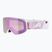 Maschera da sci per bambini Alpina Fernie Q-Lite white/rose matt