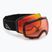Maschera da sci Alpina Falera Mag Q-Lite matt black/red/pink