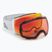 Maschera da sci Alpina Falera Mag Q-Lite white matt/red/pink