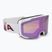 Maschera da sci Alpina Taos Q-Lite white/rose matt/rose