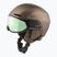 Casco da sci Alpina Oro QV Mips sepia metallic