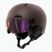 Casco da sci Alpina Arber 2 Visor Q-Lite ox brown matt