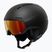 Casco da sci Alpina Vizzard Q-Lite black matte