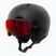Casco da sci per bambini Alpina Zupo 2 Visor Q-Lite black matte