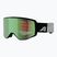 Maschera da sci Alpina Venet Q-Lite black/green matt