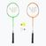 VICFUN Set da badminton per hobby Tipo B verde/arancio