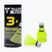 Volani da badminton Talbot-Torro Tech 350 Nylon 3 pz. giallo