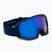 Maschera da sci UVEX Athletic FM navy matt/mirror blue green