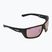 Occhiali da sole UVEX Mtn Venture CV nero opaco/rosa specchiato