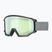 Maschera da sci UVEX Athletic CV black matt/mirror opal colorvision yellow