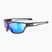 Occhiali da sole UVEX Sportstyle 806 nero opaco/blu specchiato
