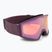 Maschera da sci UVEX Blast FM plum matt/mirror purple