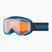 Maschera da sci junior UVEX Speedy Nova Jr blue/lasergold