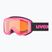 Maschera da sci per bambini UVEX Speedy Nova Jr pink/laser gold