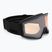 Maschera da sci Uvex Blast V black matt/vario silver mirror