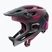 Casco da bici per bambini UVEX React Fullface Jr cranberry matt
