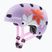 Casco per bambini UVEX Kid 4 Style flower lilac matte
